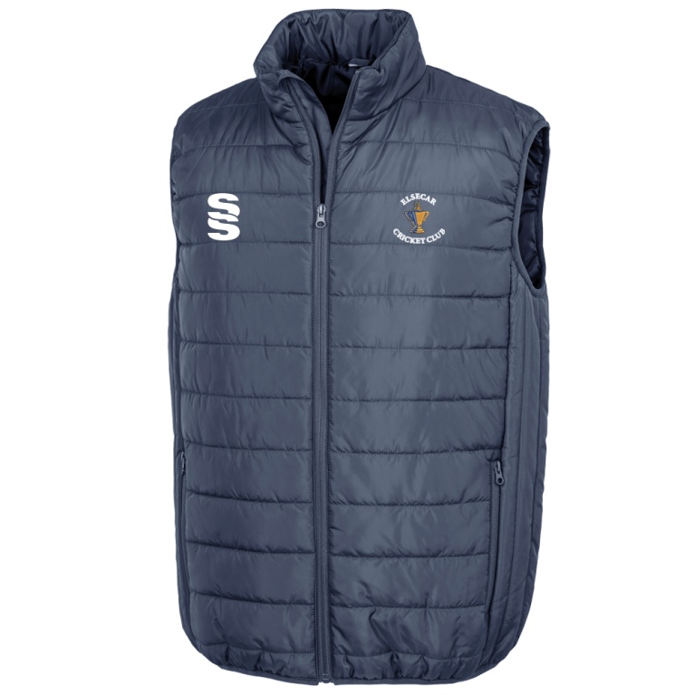 Elsecar CC - Padded Bodywarmer - Navy - Unisex Fit