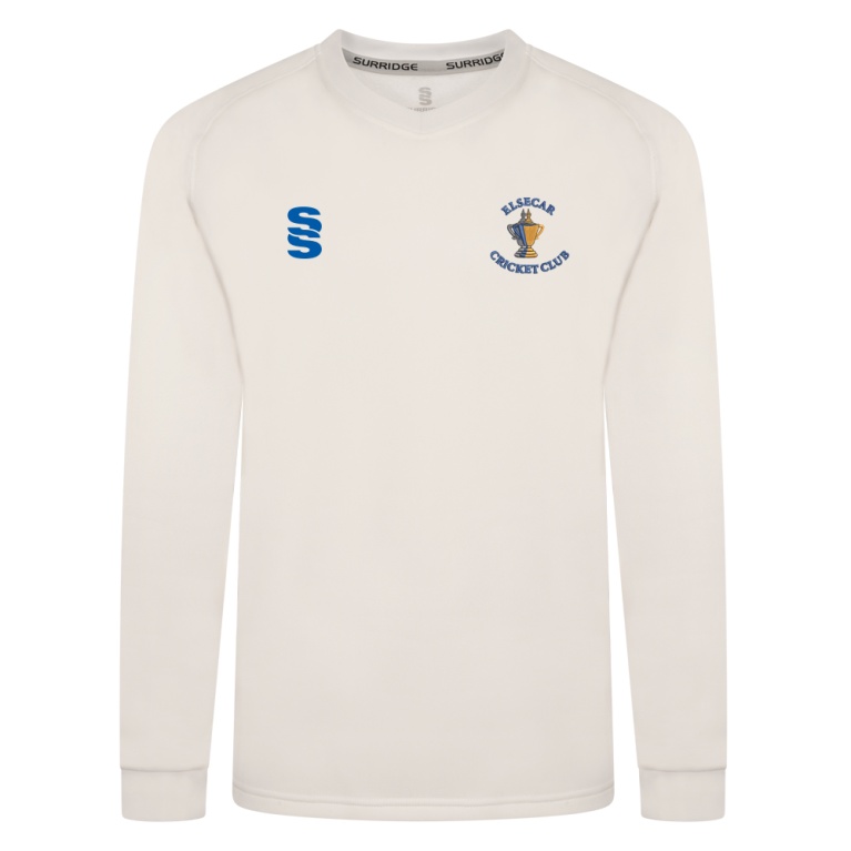 Elsecar CC - Blast Long Sleeve Sweater - Ivory
