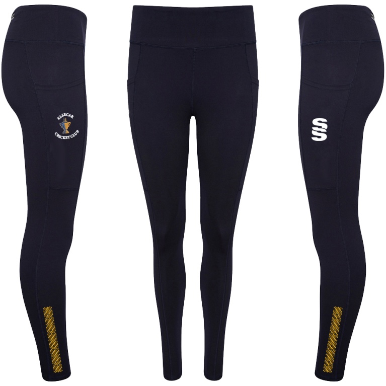 Elsecar CC - Performance Full Length Leggings - Navy