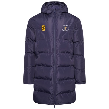 Elsecar CC - Active Long Padded Jacket - Navy
