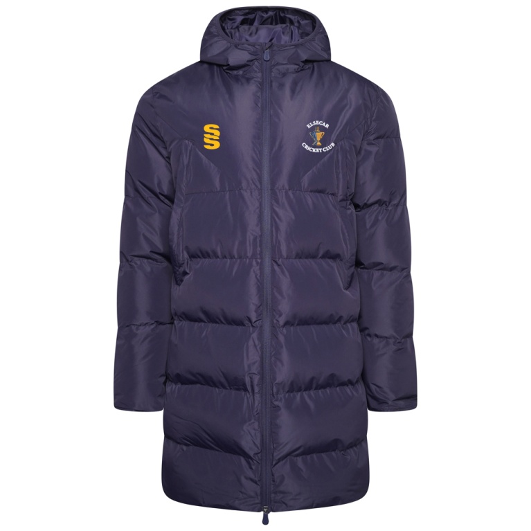 Elsecar CC - Active Long Padded Jacket - Navy