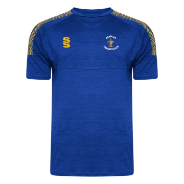Elsecar CC - Dual Gym T-shirt - Royal Melange