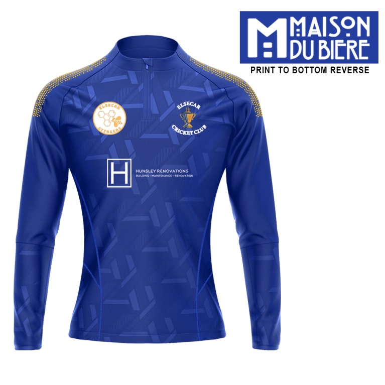 Elsecar CC - Impact 1/4 Zip Performance Top - Royal - Women's Fit